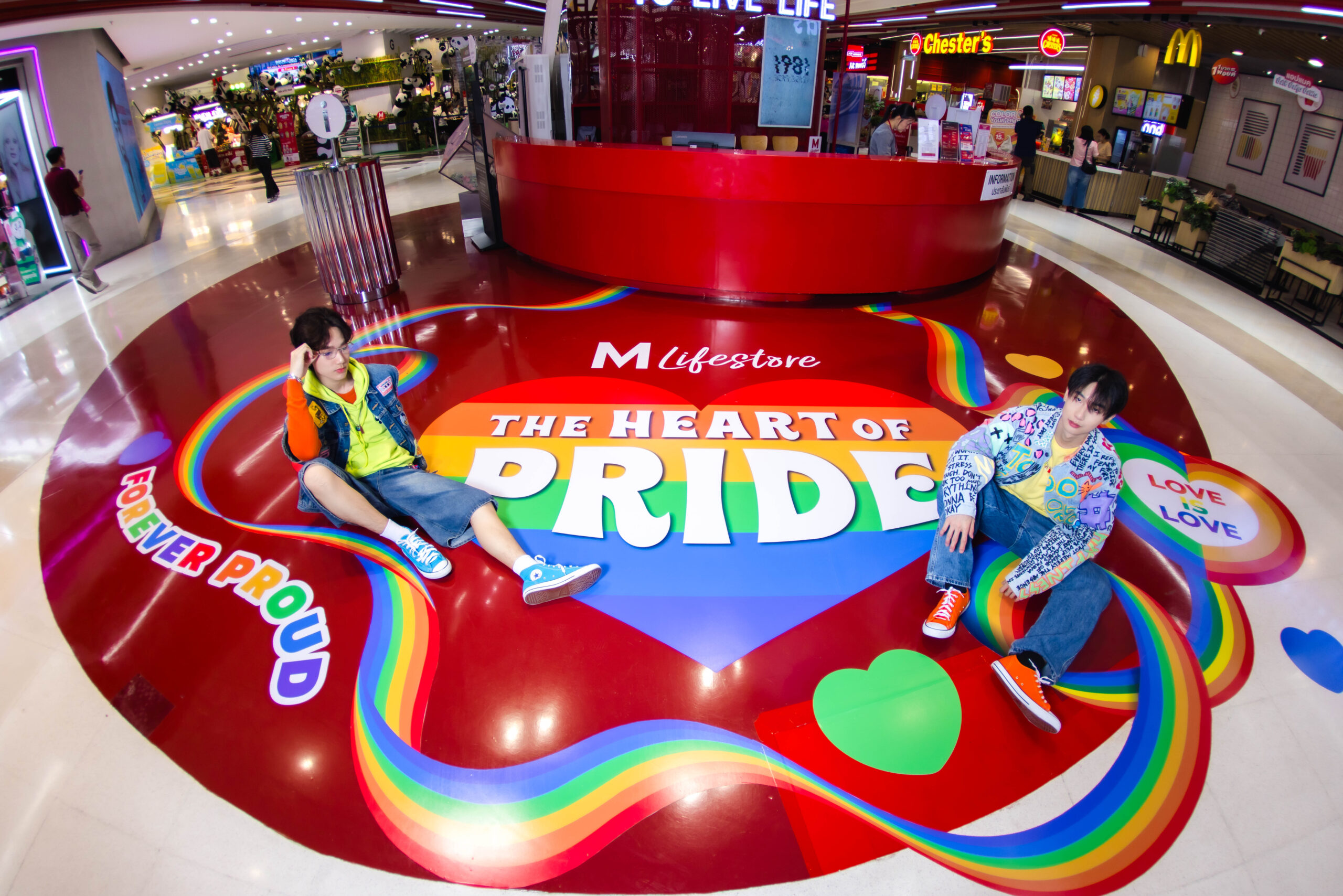 The Mall Lifestore The Heart of Pride เดอะมอลล์ไลฟ์สโตร์ เปิดพื้นที่แห่งความเท่าเทียม สู่ World Pride 2030